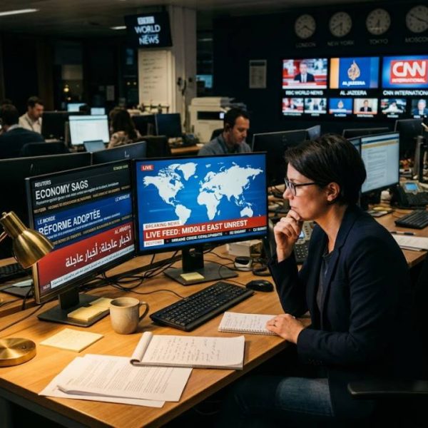 Comment les médias couvrent l'actualité mondiale